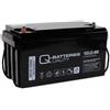 Quality Batteries Q-Batterie 12LC-80 12V 80Ah batteria al piombo tipo AGM - Deep Cycle