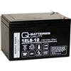 Quality Batteries Batteria di ricambio per Panasonic LC-RA1212PG 12V 12Ah AGM batteria VdS
