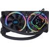 Alphacool KIT WATERCOOLING AIO ALPHACOOL EISBAER AURORA LT RGB - 240MM (NOIR)