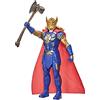 Marvel Studios' Thor: Love and Thunder Stormbreaker Strike Thor - Figura elettronica, 30 cm, per bambini dai 4 anni in su