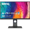BenQ PD2705Q Designer Monitor (tecnologia AQCOLOR, 27 pollici, QHD, IPS, ricarica USB-C, DP / HDMI, KVM, altezza regolabile) Compatibile con MacBook