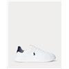 Polo Ralph Lauren Sneakers Polo Ralph Lauren in pelle con ricamo uomo