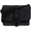 Moschino Borsa Moschino in tessuto con placca in metallo uomo