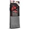 NIGRIN Panno in microfibra 2 in 1, per la pulizia di e-bike, scooter o biciclette, con un lato per lo sporco ostinato e un lato morbido, per una pulizia senza pelucchi