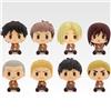 BANDAI Ichiban Kuji Attack on Titan Prize G Chokonokko Figure Set H 1.7 in BANDAI PSL