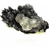 A Bijoux Lollingite + Fluorite 4000.0 Ct. Huanggang Fe-Sn Deposito, Inner Mongolia, Chin