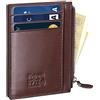 flintronic Portia Carte di Credito e Tasche Pelle, RFID/NFC Blocco Portafoglo