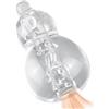 BDSMYEE Masturbtore per Uomini Trasparente, Vagina Tascabile Portatile Mano Libera Giocattoli Sessuali Adulti, Sexytoysys Masturvatore Uomo