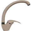 Generico Rubinetto Miscelatore Monocomando Canna Alta Girevole, Avena, Design Moderno per Lavello Cucina, Rubinetto Miscelatore Lavello Cucina, Paini Mikonos 049457042P3PA