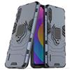 Max Power Digital Cover per Xiaomi Mi A3 con Anello, Custodia Supporto Magnetica Rigida Resistente Antiurto Doppio Strato Protettiva Calamita Bumper Case (Xiaomi Mi A3, Blu Navy)