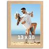 Victor cornice portafoto "Klee" beige 13x18 cm - legno - design semplice e moderno - decorazione per la casa