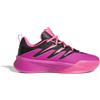 adidas Dame Certified 3, Scarpe da Basket Unisex-Adulto, Lucid Fuchsia/Core Black/Lucid Pink, 43 1/3 EU