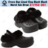 Crocs Zoccolo foderato Crocs Bae nero nero Morell Sde Brow 211753-001 taglia unisex
