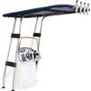 Oceansouth T-Top professionale 2000x1400 bianco con telo blu Tendalino barca Alluminio TTOP - Capottina - Tenda Nautica para sole Oceansouth