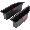 Flydida 2 maniglie per porta portaoggetti per auto, organizer per porte, organizer per braccioli, telaio interno, organizer per coperture per Pe0ge-0t 3008 5008 GT 2016-2023