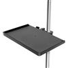 Xuzimaoyi Supporto per microfono, con morsetto su mensola, resistente, regolabile, per fogli musicali, streaming, carrello TV, accessori per altoparlanti (7,8 x 5,5) Micro-Tray-S-3