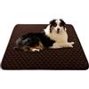 ping bu Tappetino per cani grande, lavabile, impermeabile, letto per animali domestici, lussuoso e accogliente, per cani di taglia piccola, media e grande (caffè, 40 x 50 cm)