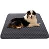 ping bu Tappetino per cani grande, lavabile, impermeabile, letto per animali domestici, lussuoso e accogliente, per cani di taglia piccola, media e grande (grigio, 40 x 50 cm)