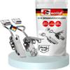 FTsolid chiusure regolabili in acciaio inox ESS1 - Set di 2 - antiruggine regolabile chiusura a leva di sicurezza il serraggio leva di tensione l'occlusione blocco di tensione
