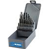 Krino 17005402 - Set di 7 Maschi Metrici a Mano In Serie di 3 Pezzi, 7 Punte Rullate e un Giramaschio in Lega - 29 Pezzi