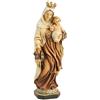 DRW Figura Vergine del Carmen Stella dipinta a mano 14 cm