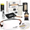 BARBER TOOLS Kit cosmetico da barba - Olio da barba 30ml + Balsamo da barba - 30ml + Shampoo da barba 80ml | Per la cura e la manutenzione della barba - Prodotto in Francia ✮ BARBER TOOLS ✮