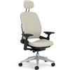 Steelcase Sedia da ufficio ergonomica: Leap, con Poggiatesta, Beige