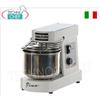 Impastatrice a spirale da 6 Kg (vasca da lt.7), dim.mm.260x540x390h