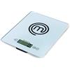 The Great British Bake Off MasterChef Bilancia Cucina Digitale, Pesa Cucina Elettronica per Alimenti, in Grammi e Once (Limite di 5 kg), con Funzione Tare, Vetro temperato, Spegnimento Automatico, Professionale, Argent