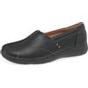 Clarks Donna Un Loop Stride Slip On Pelle Nera 7.5 W, Pelle nera, 37.5 EU