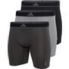 adidas Herren Unterwäsche Slip 3er Pack-Boxer Brief (3pk) -Active Micro Flex Eco Intimo, 000 Nero, M Uomo