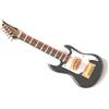 Streets Ahead Miniatura Casa Delle Bambole Nero Ibanez Chitarra 9cm IN Caso Nuovo/Inscatolato