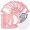 Lunamoon 150 paar Patch Ciglia Patch Occhi per Extension Ciglia Pads Ciglia Cerotti per Estensioni Ciglia Eyelash Pads Eye Gel Patches for Eyelash Extension(V-Pink150)