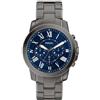 Fossil Orologio Grant da Uomo, movimento cronografo al quarzo con cinturino in acciaio inox