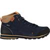 CMP ELETTRA MID HIKING SHOES WP, Scarpe da Trekking Uomo, Black Blue, 46 EU