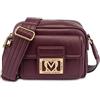 Love Moschino BORSA GRAIN PU VINO