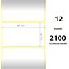 Zebra Labels White Compatibile - ZE800262-125