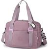 BAGZY Borsa 40x30x20 Vueling Borsone da Cabina 25L Bagaglio a Mano 40x20x30 cm Wizzair Impermeabile Borsas da Viaggio Pieghevole Nylon Borsa Aereo per Weekend Parto Ospedale Ginnastica Sportiva Rosa