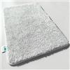 casa pura Tappeto da bagno a pelo lungo, modello Sky Soft, morbido, effetto shaggy, antiscivolo, lavabile, privo di sostanze nocive, 16 colori in 6 dimensioni (70 x 120 cm, bianco)
