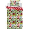 The Grinch Set copripiumino natalizio per letto singolo