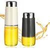 Windfromort Set di 2 Bottiglia d'Olio - Oliera Salvagoccia Automatica a Gravità - Bottiglia per Olio, Bottiglia Olio con Dosatore in Vetro Per Cucina, Air Fryer, Insalata, Barbecue(280ml e 500ml)