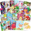Elfew 20 Pezzi Libri da Colorare per Bambini Dai 3-8 Anni,Gadget Compleanno | 320+ Libro da Colorare, Regalo Fine Festa, Pensierini Compleanno Bambini, Regalini Compleanno Bambini Invitati