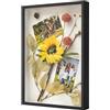 WISYOK Cornice Profonda A3, 43,5x31cm, Cornice 3D Profonda per Oggetti, 3D Ombra Profonda Box, Cornice 3D Quadrata per Fiore, Regali, Souvenir (Nero)