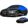 GunHyi Telo Copriauto da Esterno Gunhyi, Telo Auto Impermeabile e Traspirante Resistente Graffi Pioggia, Anti-Vento e Antipolvere, Copertura Universale per Berlina Coupé (470 a 490 Cm) 3XL