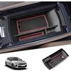 SHAOHAO Compatibile con Opel Astra L C02 Sports Tourer 2022 2023 2024 2025 bracciolo centrale organizer vassoio portaoggetti multifunzione opel astra l accessori (rosso)