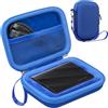 Lacdo Custodia Hard Disk Esterno per T9 Portable Solid State Drives 1TB 2TB 4TB USB 3.2 Esterno Portatile SSD 500GB 1TB 2TB USB 3.2 Custodia Rigida Impermeabile Protettiva Borsa, Blu