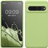 kwmobile Cover per Google Pixel 7 Pro Custodia - Back Case per Smartphone in Silicone TPU - Protezione Gommata - verde pomodoro