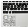 Quick Last One - Adesivo per Scorciatoie da Tastiera per Mac - Shortcut Sticker - Aumenta la tua produttività con le scorciatoie essenziali (Trasparente - Scritte nere, 5)