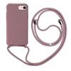 xingting EU Collana Porta Cellulare Compatibile con Custodia per iPhone 6/7/8(4.7inch)-Custodia da Collo per Smartphone,Cover con Cordoncino da Indossare-Rosa Oro