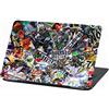 Finest Folia Pellicola protettiva autoadesiva per computer portatile laptop cover in vinile adesivo universal design astratto skin sticker (15″, LP21 Stickerbomb)